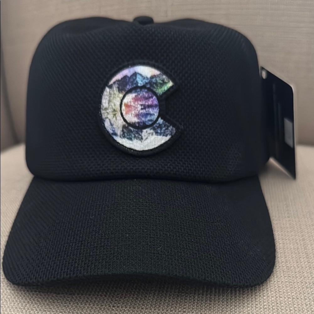 Black COLORADO Logo Cap